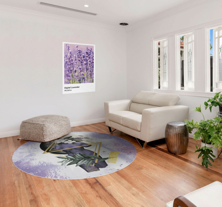 Alfombras de vinilo modernas Collages digitales - TenVinilo