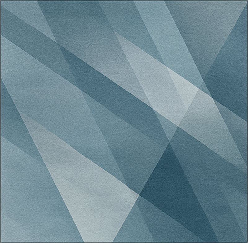 Alfombra vinílica comedor gradiente geométrico abstracto - TenVinilo