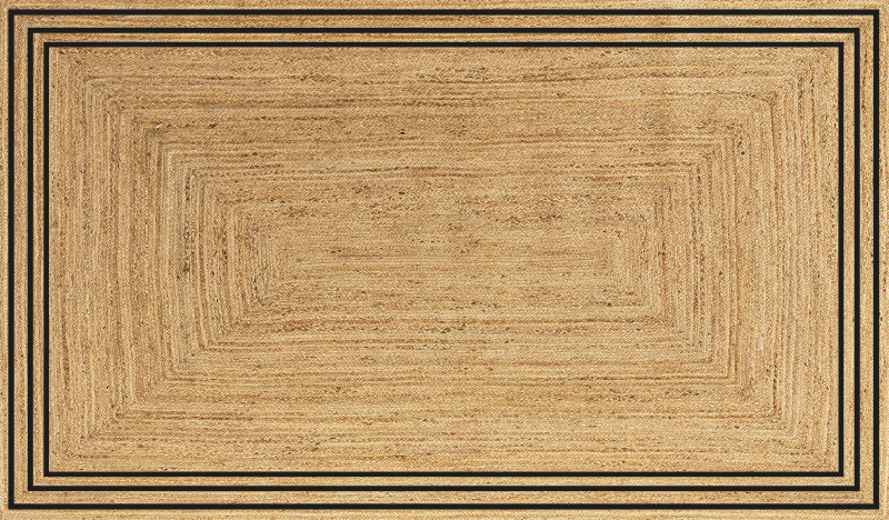 Alfombra vinílica cocina textura yute natural - TenVinilo