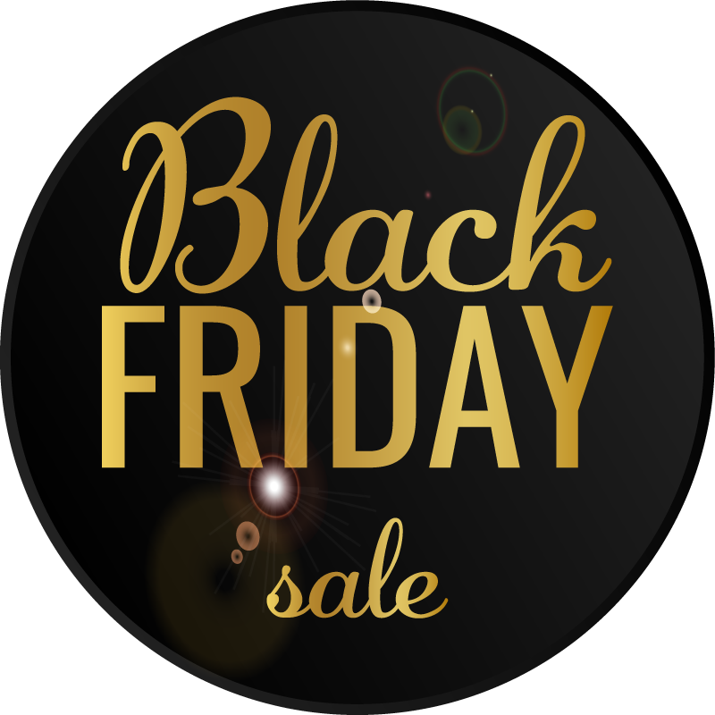 Alfombra vinílica black friday venta elegante black friday - TenVinilo