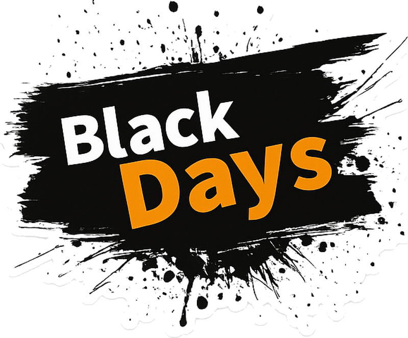 Alfombra vinílica black friday días negros - TenVinilo