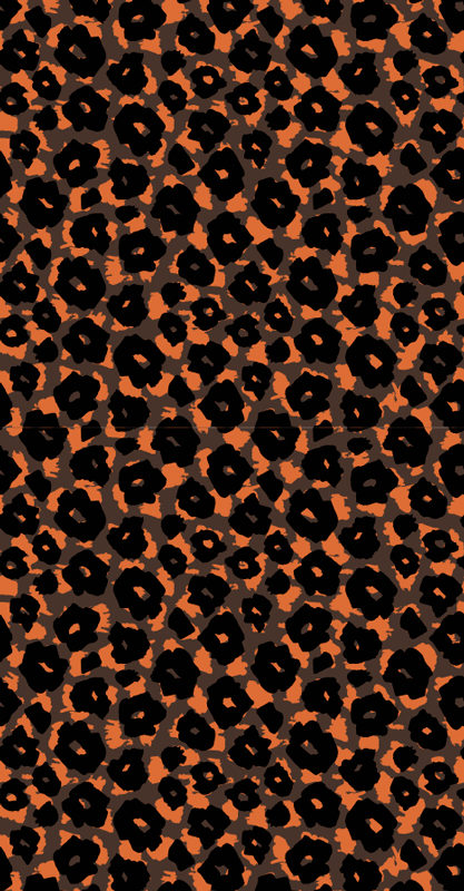 Alfombra vinílica animal print imitación leopardo kalahari - TenVinilo