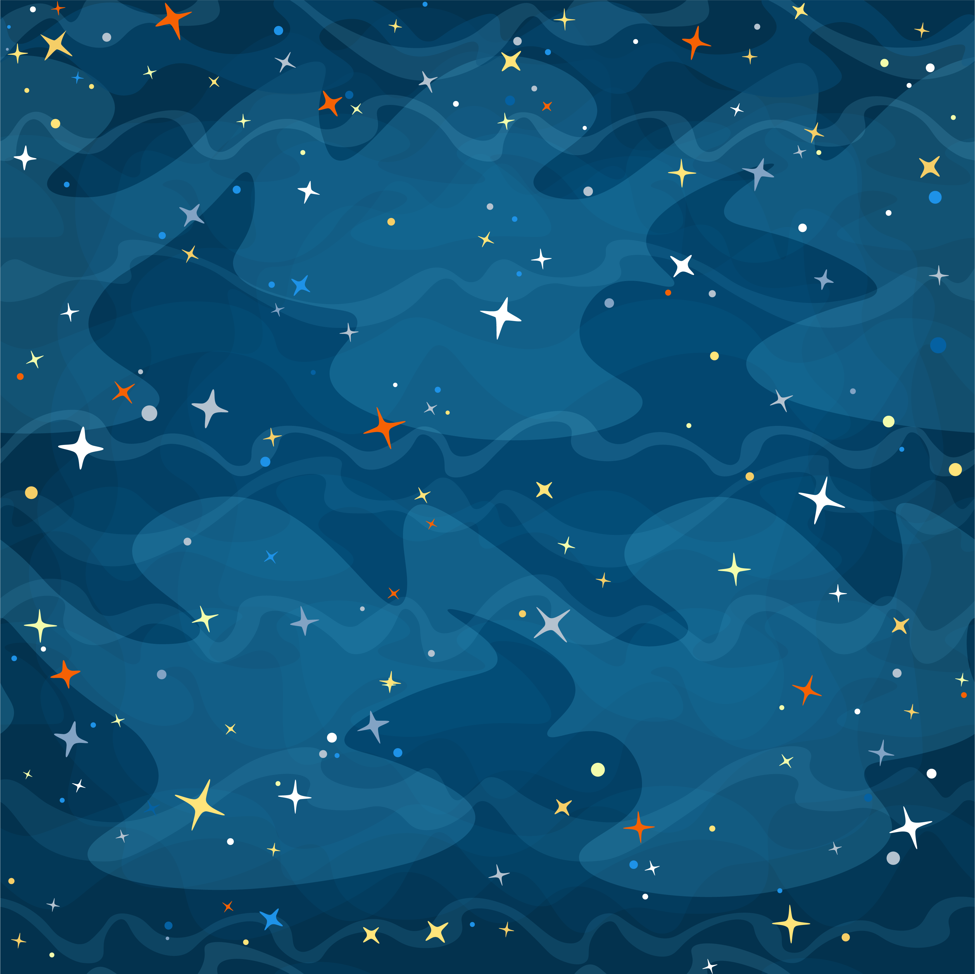 Alfombra vinílica estrellas camuflaje estrellado - TenVinilo
