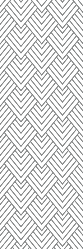 Alfombra vinílica geométrica patrón triángulos blancos - TenVinilo