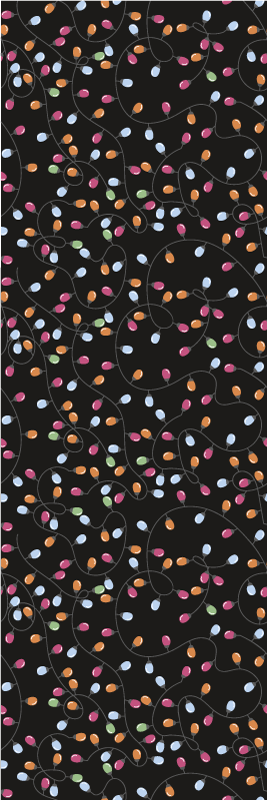 Alfombra vinílica navidad decoraciones navideñas alegres - TenVinilo