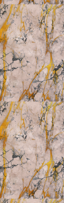 Alfombra vinílica dormitorio mármol dorado cálido - TenVinilo