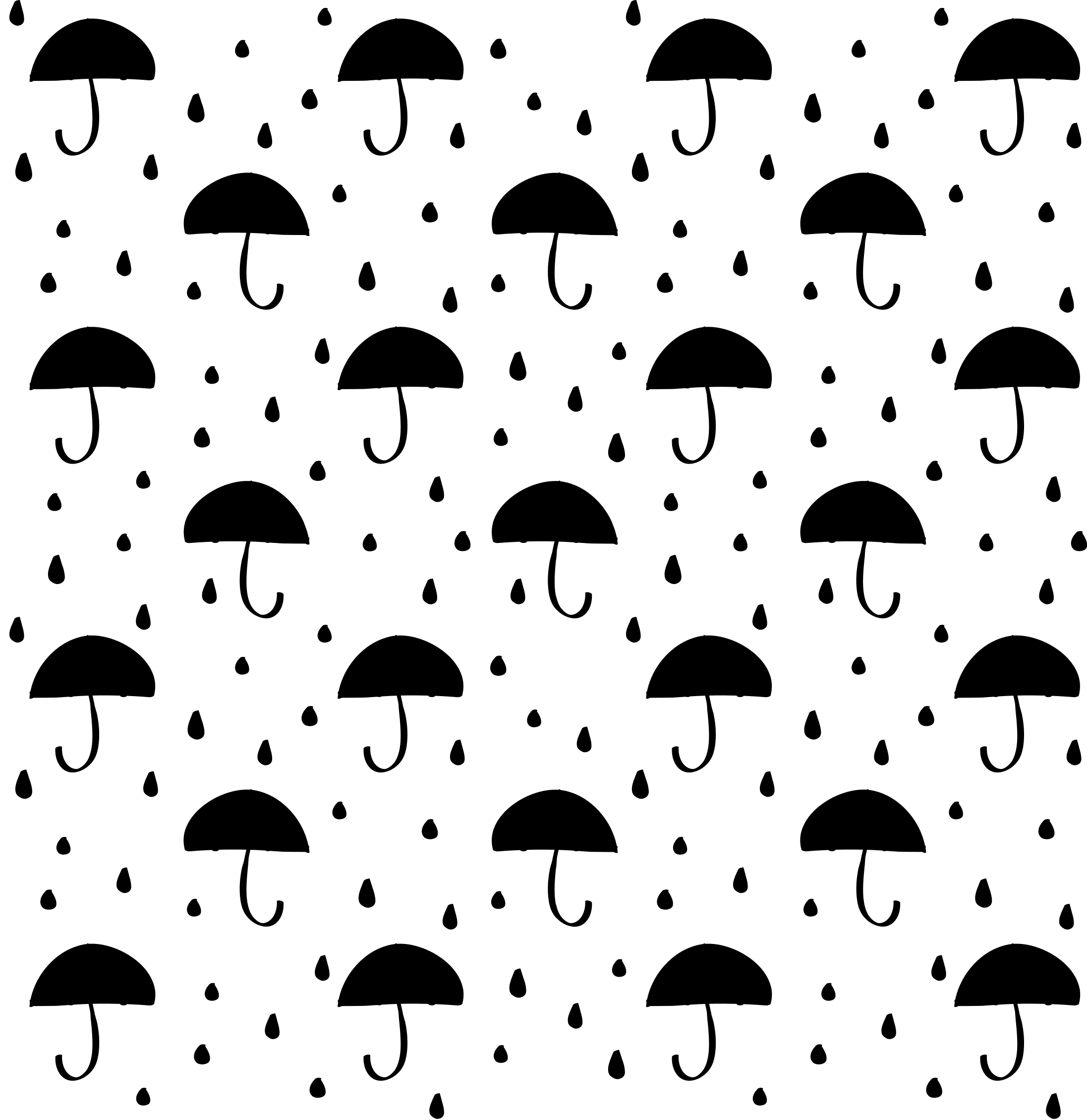 Alfombra vinílica geométrica confeti de gotas de lluvia - TenVinilo