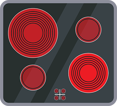 Alfombra vinílica infantil vitrocerámica de cocina - TenVinilo