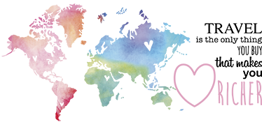 Alfombra vinílica mapamundi para soñar con viajar - TenVinilo