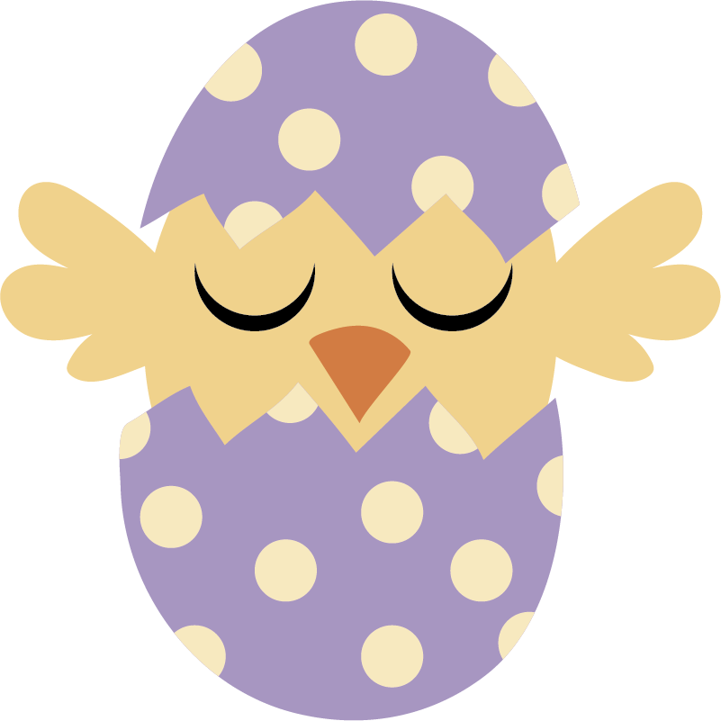 Alfombra vinílica infantil pájaro de pascua - TenVinilo