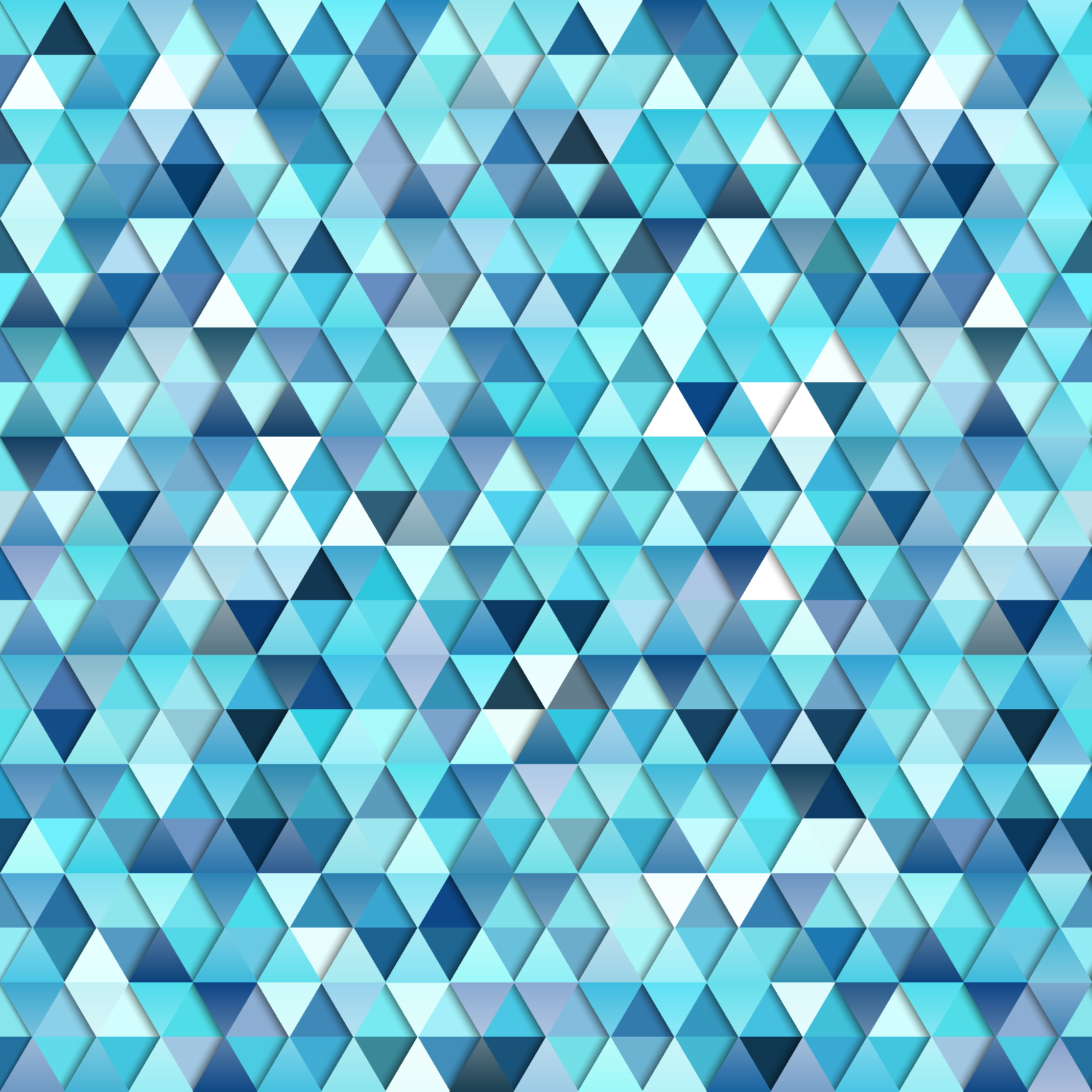 Alfombra vinílica baño abstracto azul geométrico - TenVinilo