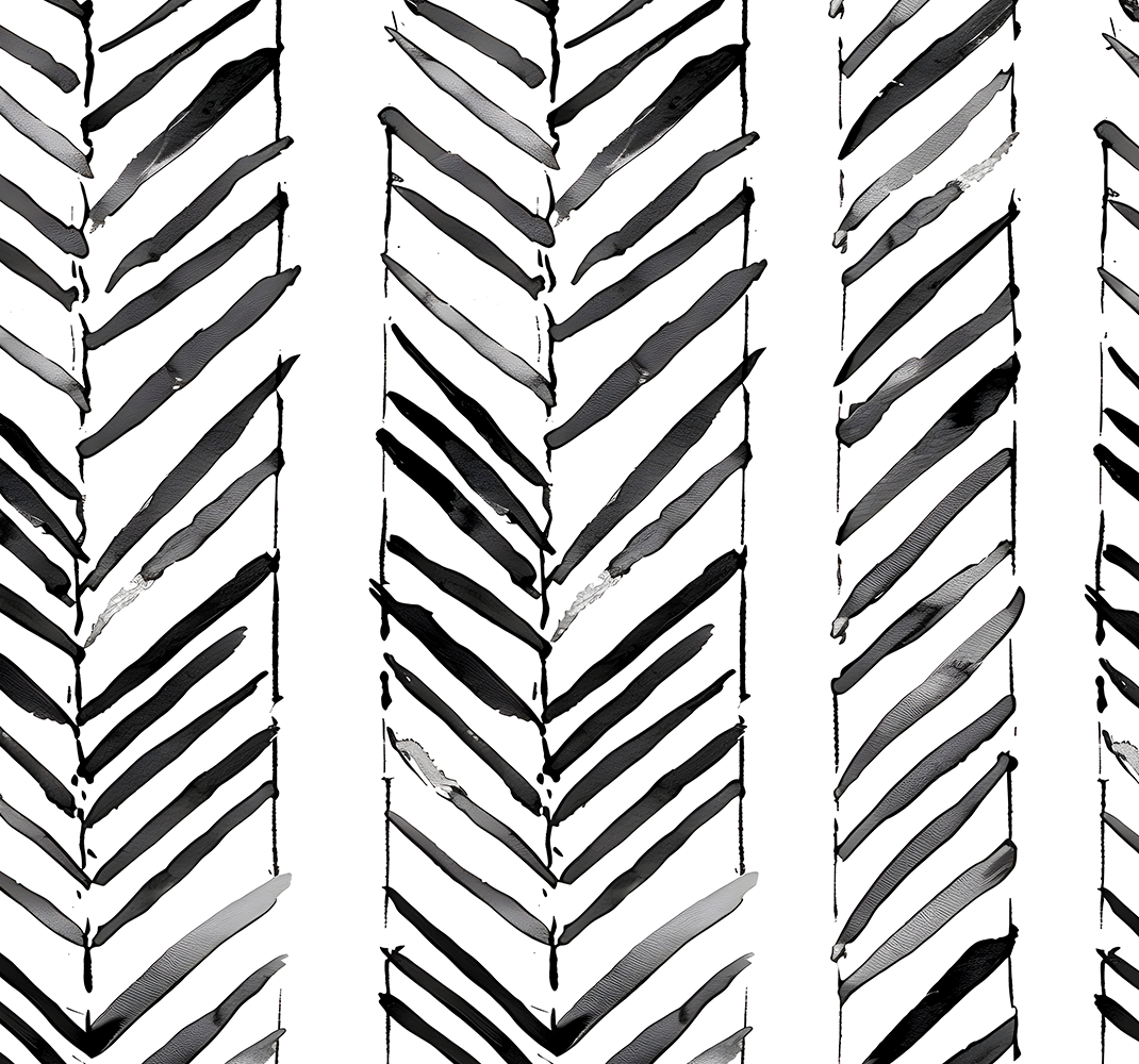 Alfombra vinílica oficina diseño geométrico blanco y negro - TenVinilo