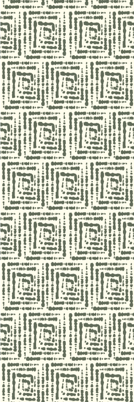 Alfombra vinílica nórdica patrón irregular verde japandi - TenVinilo
