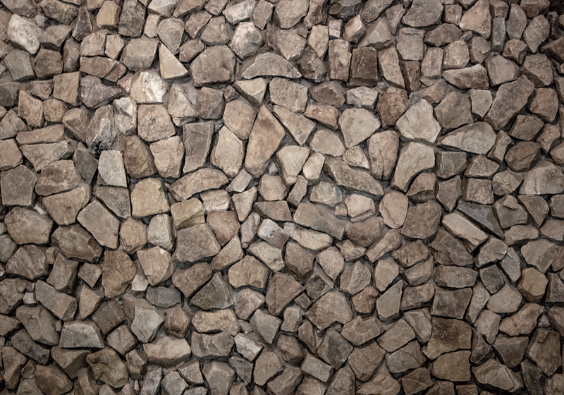 Alfombra vinílica textura piedras 3d rústicas - TenVinilo