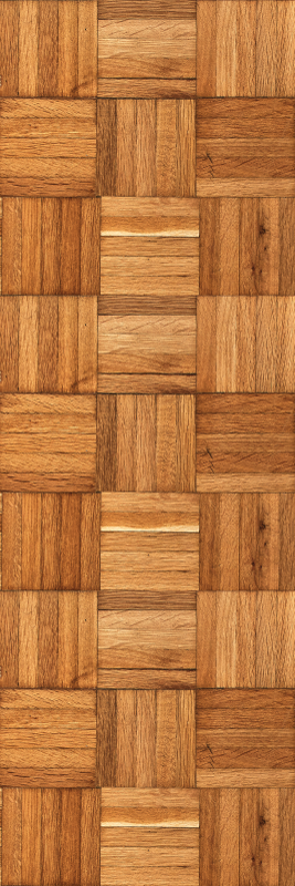 Alfombra vinílica textura azulejos de madera marrón - TenVinilo