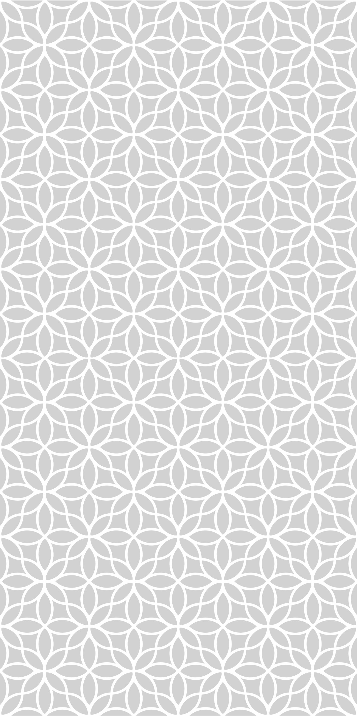 Alfombra vinílica salón patrón moderno gris y blanco - TenVinilo