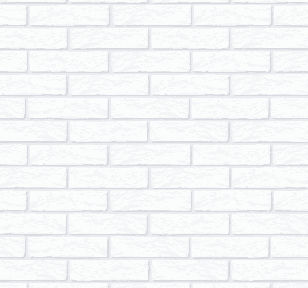 Alfombra vinílica blanca diseño de ladrillo blanco - TenVinilo