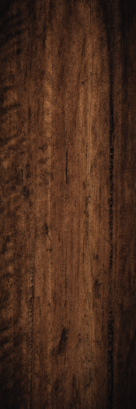 Alfombra vinílica marrón madera oscura cruda patinada - TenVinilo