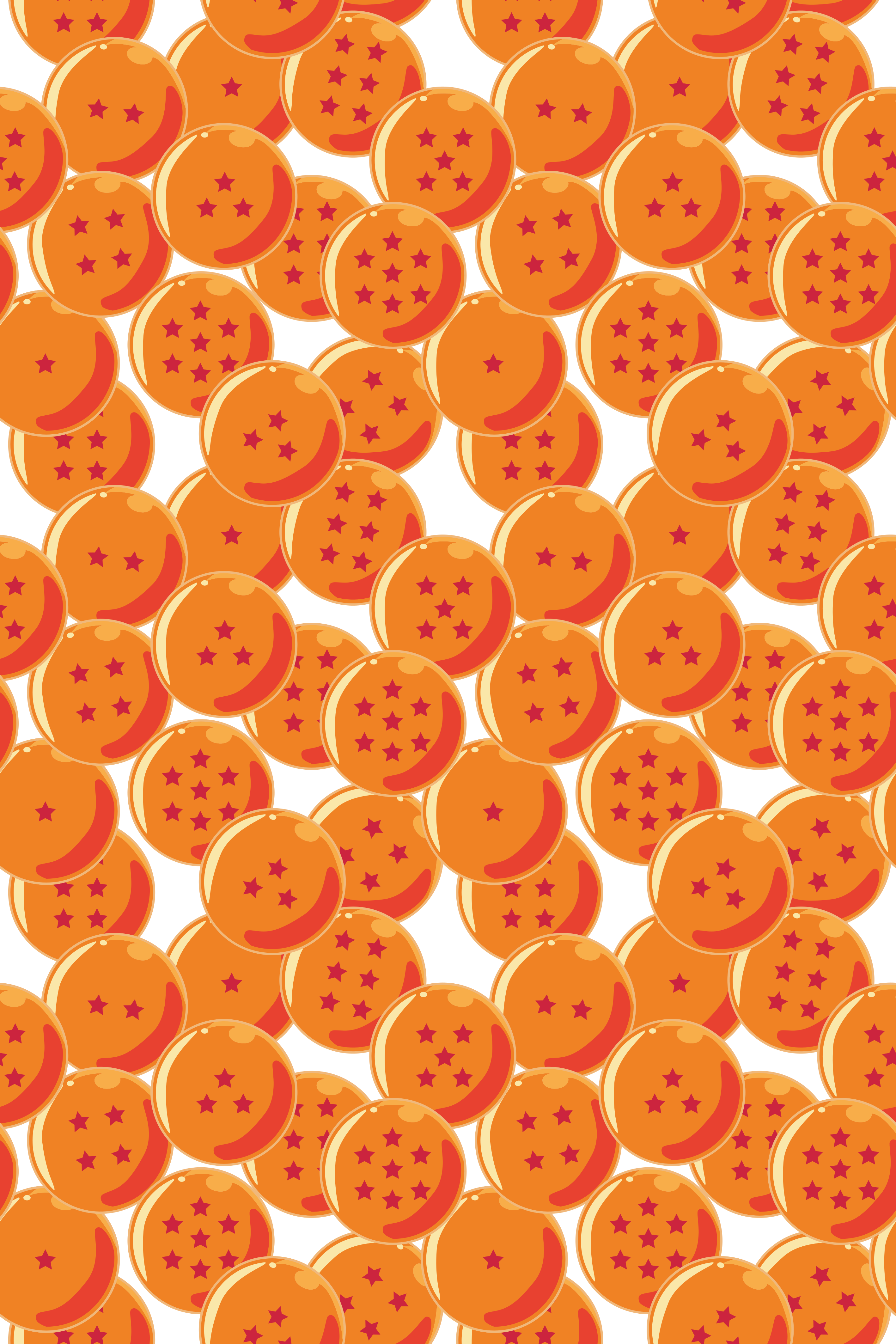 Alfombra vinílica naranja dragon balls - TenVinilo