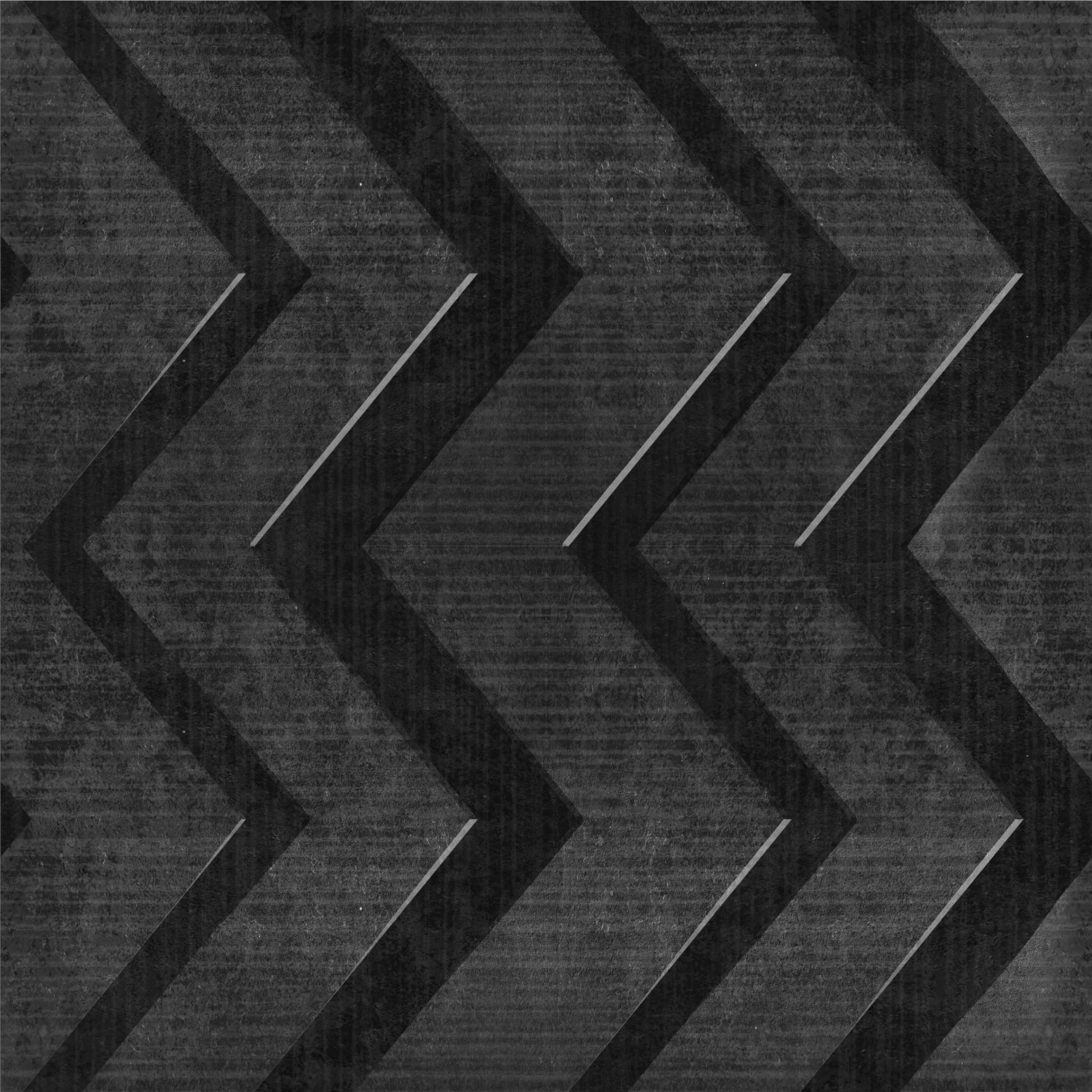 Alfombra vinílica negra rayas de acero negro - TenVinilo