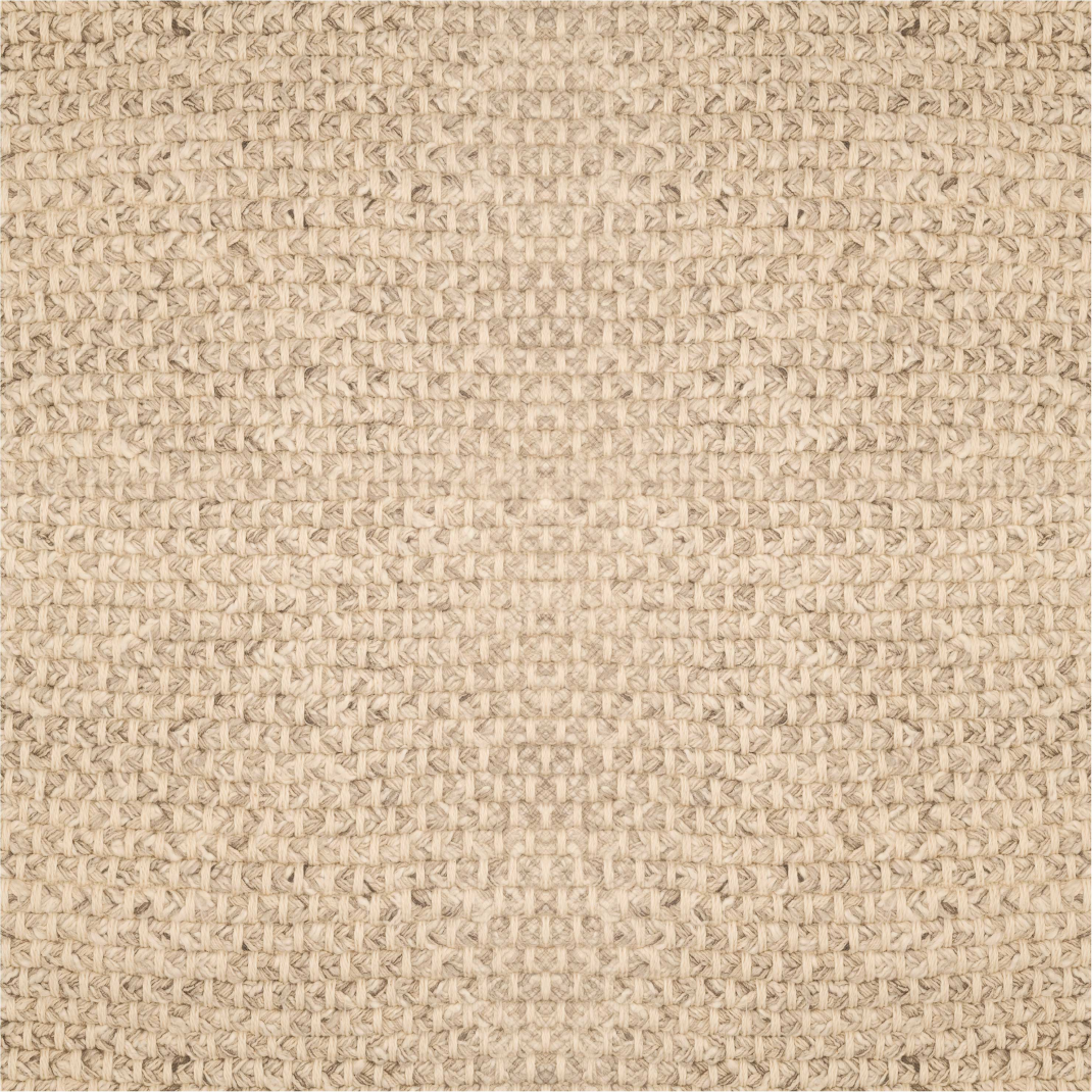Alfombra vinílica exterior tela beige - TenVinilo