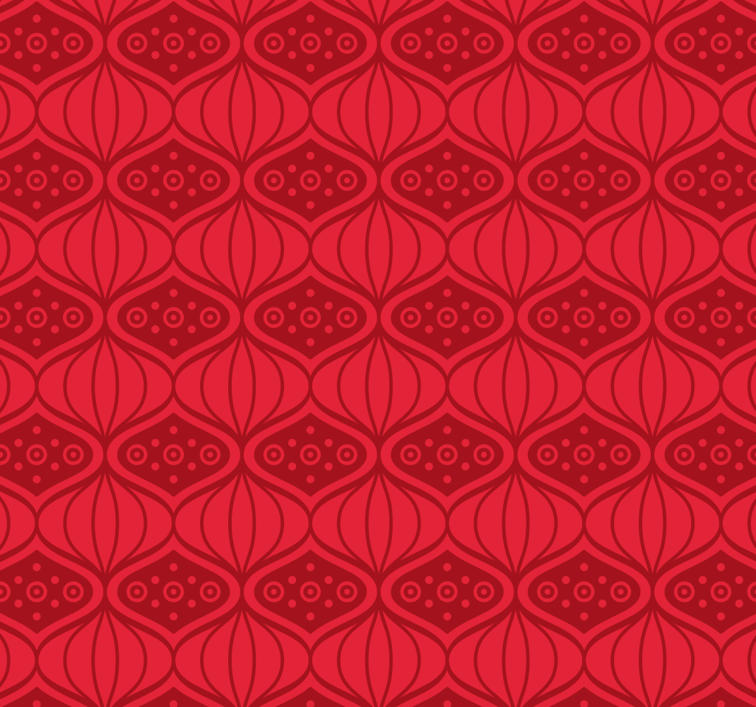 Alfombra vinílica roja estilo oriental - TenVinilo