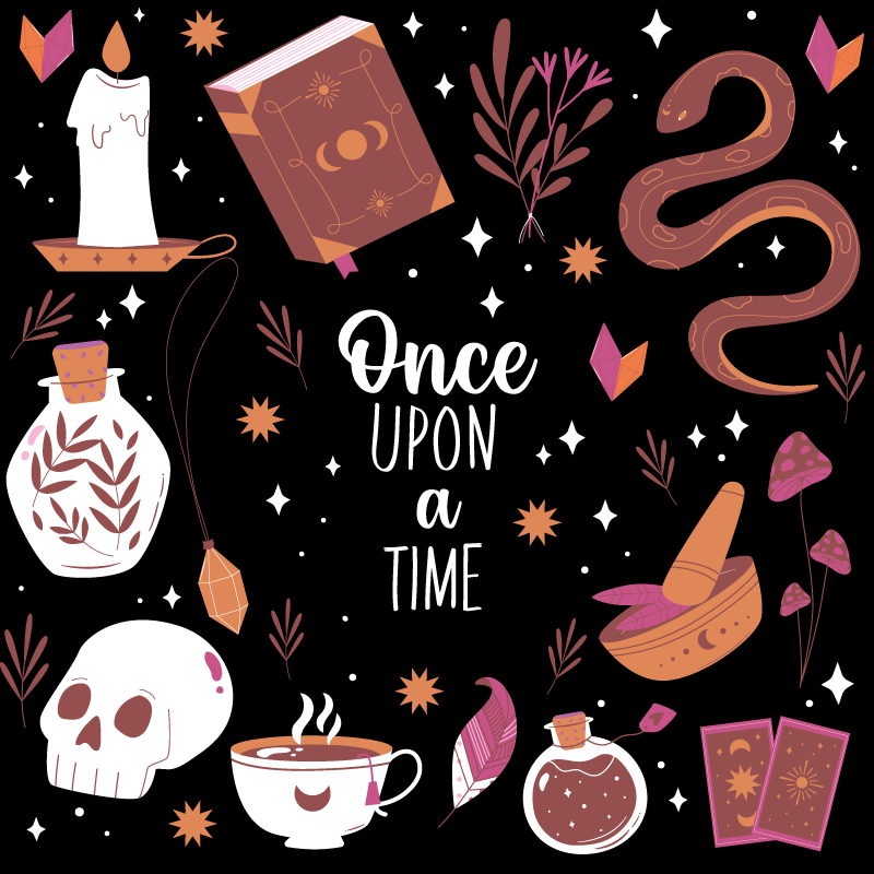 Alfombra vinílica infantil cuento de hadas - TenVinilo