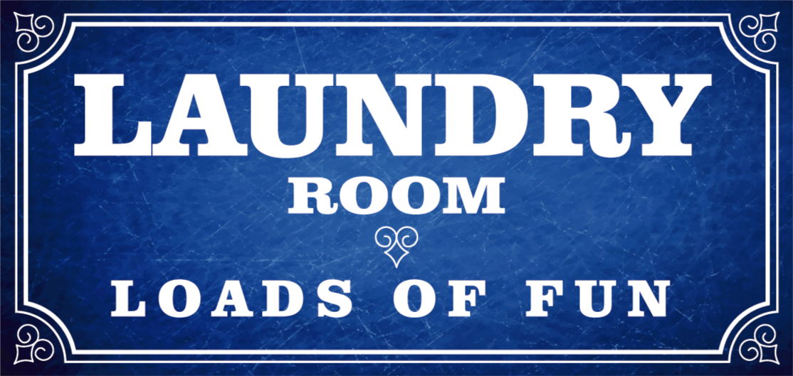 Alfombra vinílica con frase Ropa divertida - TenVinilo