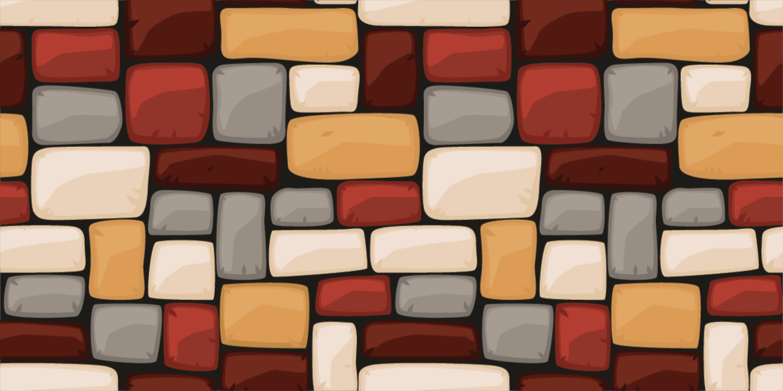 Alfombra vinílica textura mezcla de textura de mosaico - TenVinilo