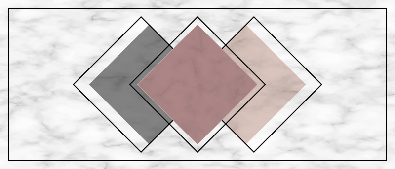 Alfombra vinílica imitación mármol geometría de mármol - TenVinilo