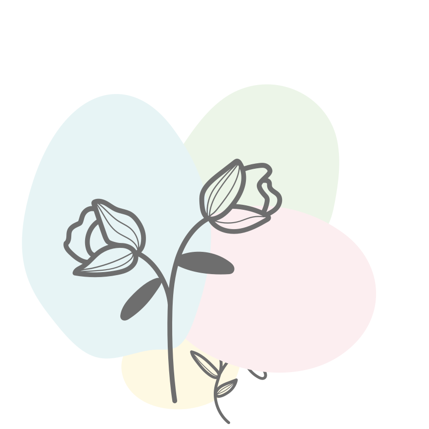 Alfombra vinílica flores alfombra de corazón floral - TenVinilo