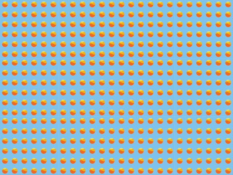 Alfombra vinílica imitación madera patrón naranjas sol - TenVinilo