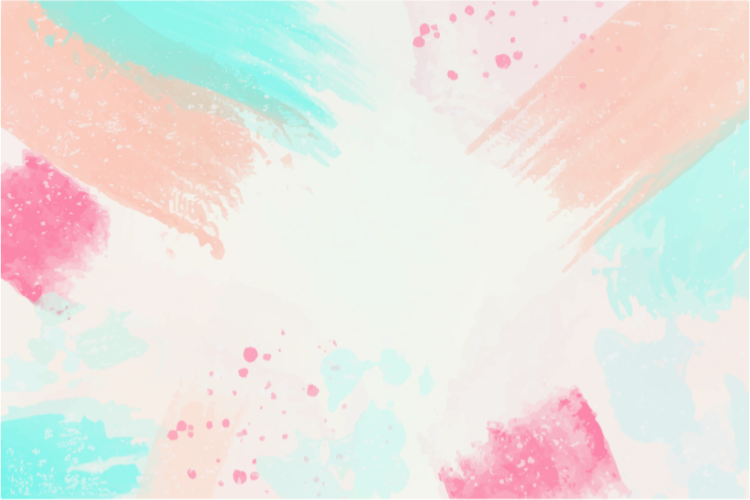 Alfombra vinílica minimalista salpicadura de color abstracto - TenVinilo