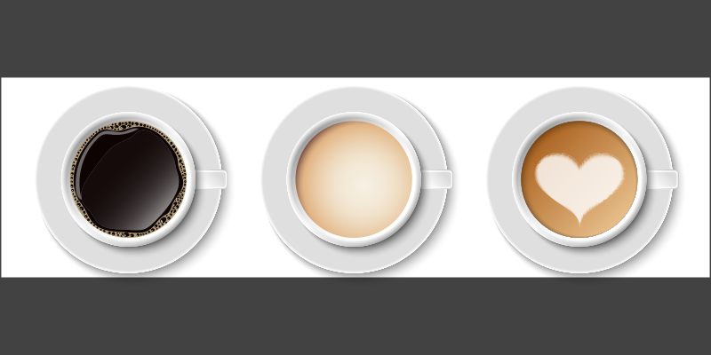 Alfombra vinílica cocina corredor de tazas de café - TenVinilo