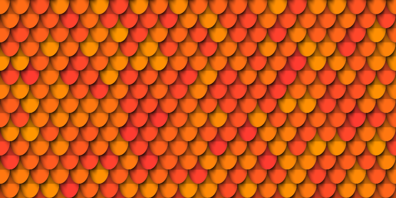 Alfombra vinílica vintage Patrón de teja de techo - TenVinilo