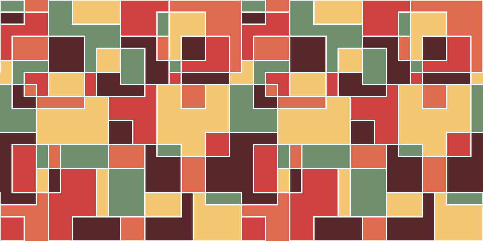 Alfombras de vinilo de azulejos Rectángulos geométricos - TenVinilo