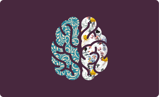 Alfombras vinílicas modernas Cerebro estampado - TenVinilo