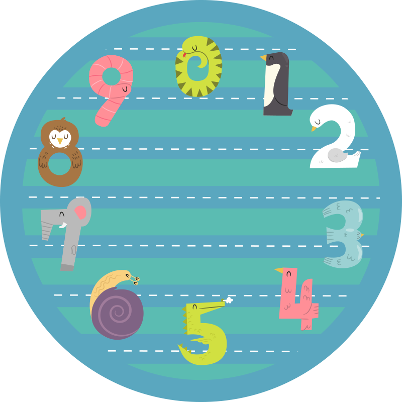 Alfombra vinílica infantil pista de carreras circular - TenVinilo