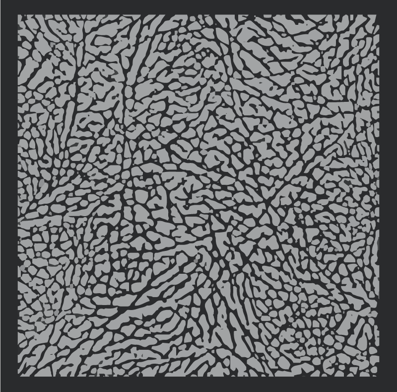 Alfombra vinílica gris patrón oscuro texturizado - TenVinilo