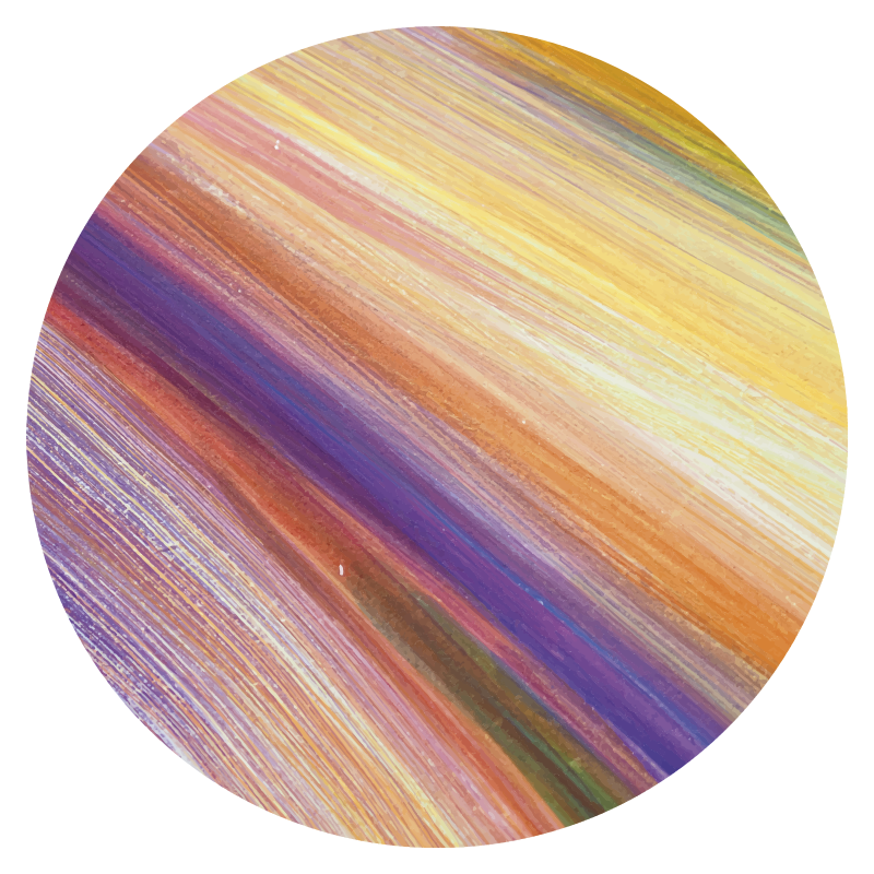Alfombra vinílica imitación pinceladas de colores - TenVinilo