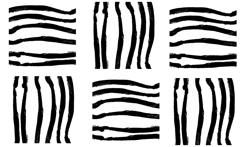 Alfombra vinílica geométrica de líneas - TenVinilo