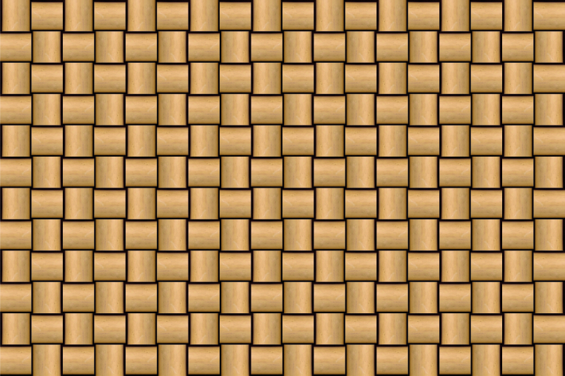 Alfombra vinílica textura madera, forma redonda - TenVinilo