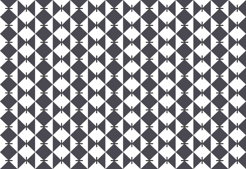 Alfombra vinílica geométrica patrón de diamante moderno - TenVinilo