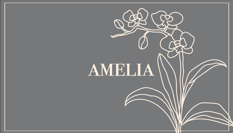 Alfombra vinílica personalizable floral elegante - TenVinilo