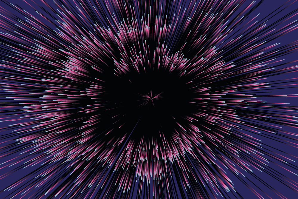 Alfombra vinílica imitación efecto de ráfaga dinámica - TenVinilo