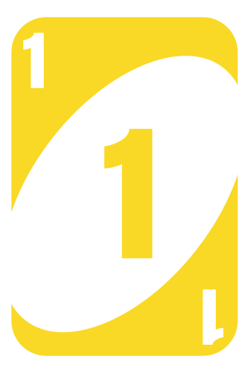 Alfombra vinílica juegos número uno amarillo - TenVinilo