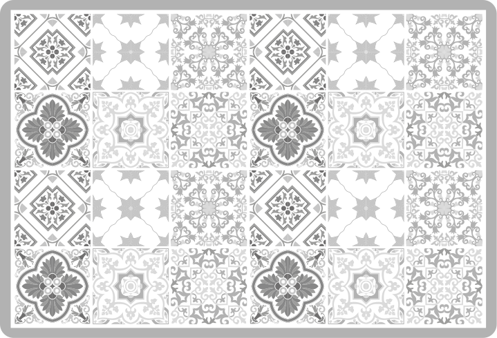 Alfombra vinílica imitación mármol patrón elegante - TenVinilo