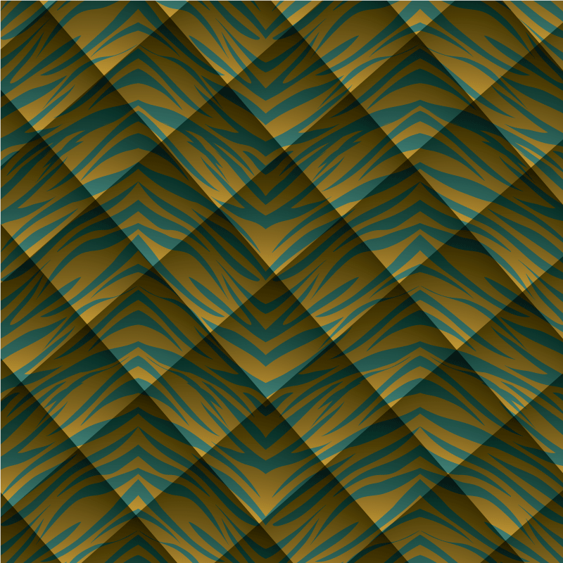 Alfombra vinílica animal print fusión de rayas zebra - TenVinilo