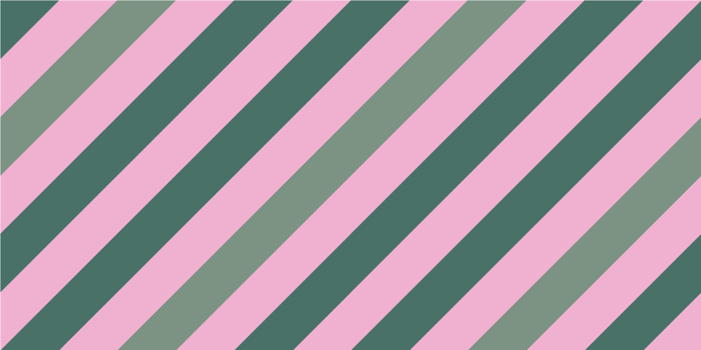 Alfombra vinílica recibidor rayas diagonales rosas - TenVinilo