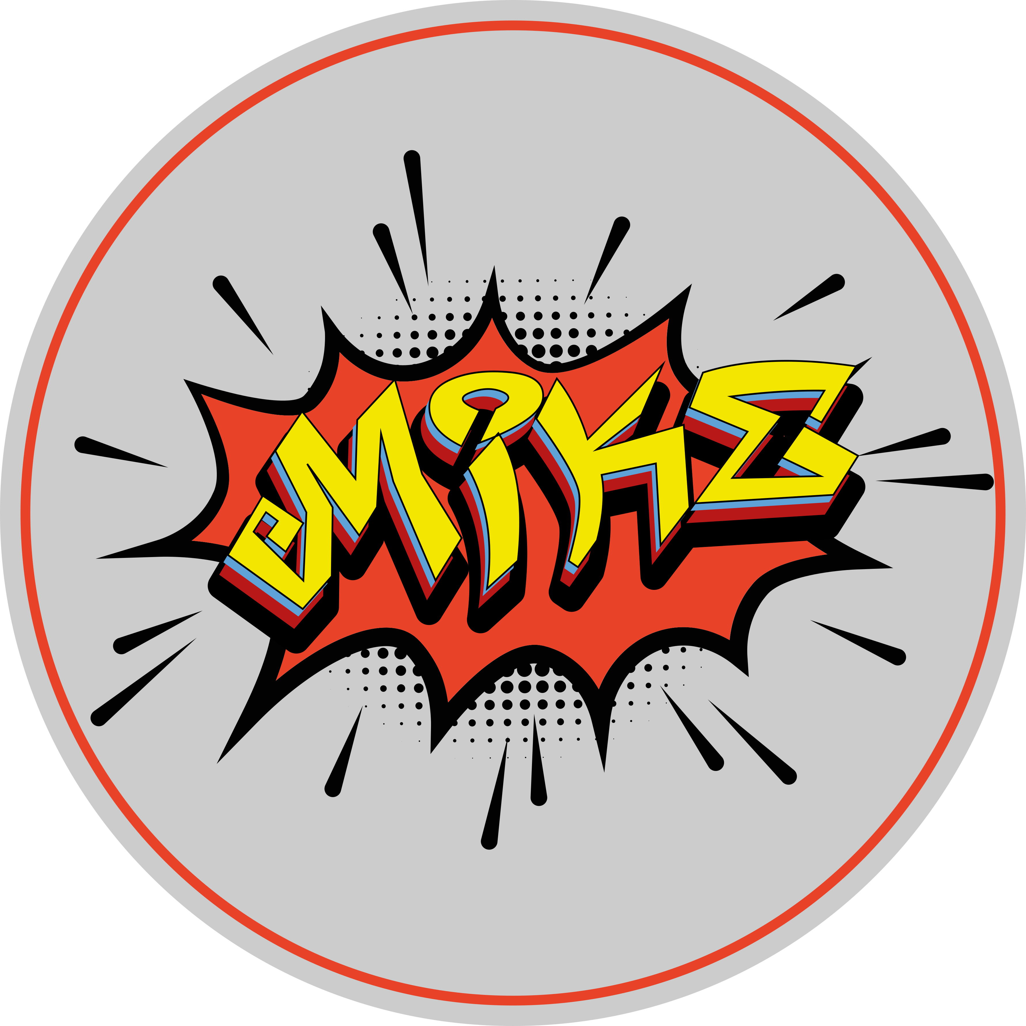 Alfombra vinílica personalizable explosión de nombres - TenVinilo